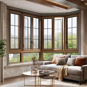 Fenêtre panoramique en aluminium Sunnysky certifiée AS2047 <span class=keywords><strong>avec</strong></span> cadre structurel en verre pour balcon de résidence - Product Image 1