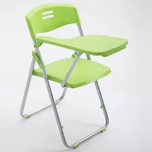 Chaise pliante simple de style moderne bon marché facile à transporter en plastique bureau de réunion portable bureau d'étude formation