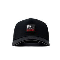 Hoge Kwaliteit Laser Gesneden Gat Sport Cap Custom 5 Panel Rubber Pvc Logo Honkbal Hoed Ademende Gorras