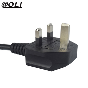 Enchufe de alimentación de alta calidad C13 UK Cable de alimentación UK PC BSI <span class=keywords><strong>ATST</strong></span> 3 PIN UK POWER Cable - Product Image 1