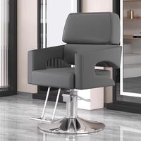 Nouveau fauteuil de salon de coiffure de style antique, fauteuil de barbier inclinable, fauteuil de coiffure réglable, mobilier de salon de coiffure