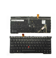 Keyboard Laptop untuk Lenovo Thinkpad X1 Carbon Generasi ke-3 2015 Backlit US Layout Keyboard Original