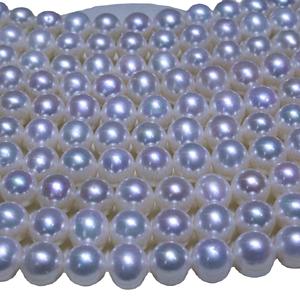 Collier de perles d'eau douce du lac de montagne de Zhuji, perles de chaîne de maman sous la lumière forte, perles véritables, cadeau de fête des mères, vente en gros - Product Image 5