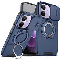 Étui pour Redmi Note 17 Pro avec cache-caméra coulissant, coque de téléphone antichoc pour Xiaomi Redmi Note 15 Pro Plus Note 14 5G 13 Pro