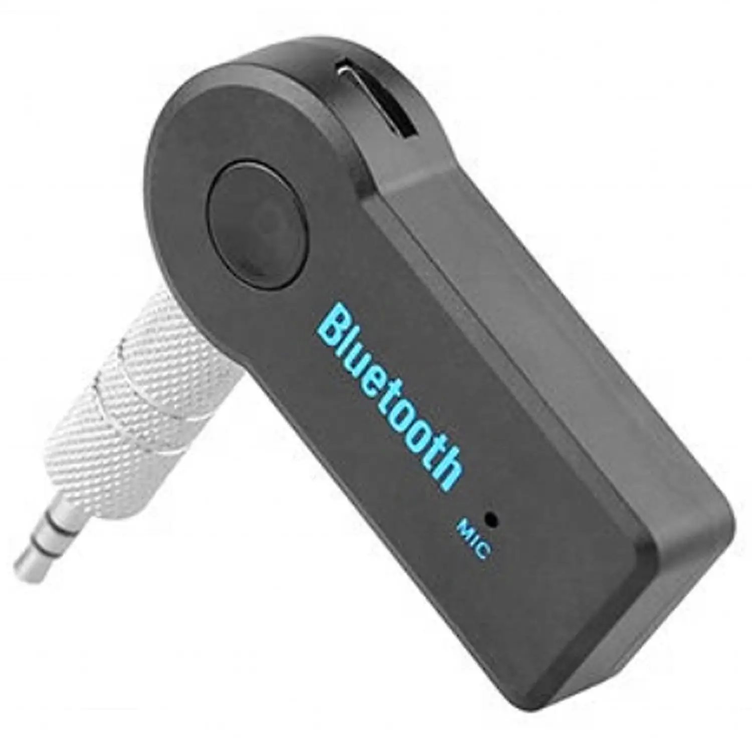 Adattatore musicale Mini aux ricevitore audio bluetooth Jack da 3.5mm Kit di chiamate vivavoce per musica per auto ricevitore audio wireless con bluetooth