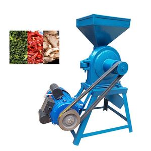 Electric <b>Cast</b> Iron Grain Corn Wheat Food <b>Powder</b> Pulverizer Grinder Machine New 220V for Farm Food Processing - Product Image 1