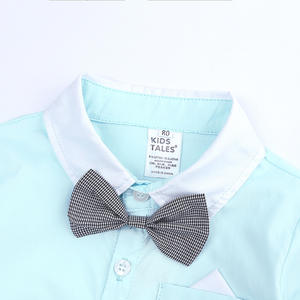 Kids Winter Clothing <b>Set</b> Baby Boys <b>Suspenders</b> Jeans Suits With Bowtie of China - Product Image 4