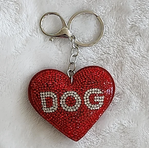 Porte-clés en velours coréen avec strass brillants, cadeau personnalisé pour la journée mondiale de la prévention et du contrôle du <span class=keywords><strong>cancer</strong></span> du sein - Product Image 3