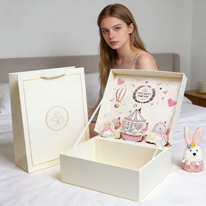 Caja de Regalo Navideña Creativa <span class=keywords><strong>3D</strong></span> Extra Grande, Ecológica, con Recubrimiento UV, Caja de Regalo de Cumpleaños, Caja de Regalo Premium para Recién Casados, Caja de Regalo para Damas de Honor - Product Image 4