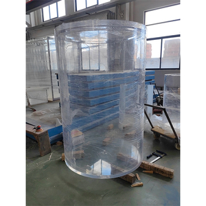 Kustomisasi pabrik 650 galon <span class=keywords><strong>Grand</strong></span> akrilik transparan indah tangki laut akuarium - Product Image 5