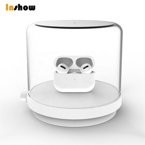 Soporte de Exhibición Antirrobo con Alarma y Bloqueo Transparente A701, Caja de Carga Segura para <span class=keywords><strong>AirPods</strong></span> y Relojes Inteligentes para Tiendas Minoristas - Product Image 2