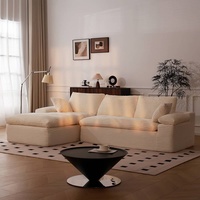 OEM Modernes Gepolstertes Komprimiertes Sofa ODM Modulares Cloud-Cord-Sofa Luxuriöses Knochenloses L-förmiges Schlafsofa in einer Box