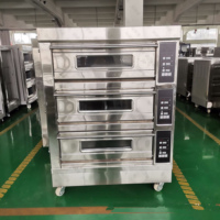RTK Commerciële Elektrische Oven met Twee Laagse Bakvelden voor Grote Taarten, Brood en Pizza, Geschikt voor Bakkerijen en Hotels