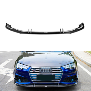 2019-2020 <span class=keywords><strong>Audi</strong></span> A4L S4 Sline กันชนหน้าสปอยเลอร์แยกลิปสภาพใหม่อุปกรณ์เสริมคาร์บอนไฟเบอร์แท้ - Product Image 2