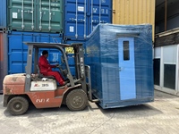 Lussuoso Bar Container Moderno per Esterni, Caffetteria, Mini Negozio Pop-up, Container per Fast Food, Minimarket, Gelateria