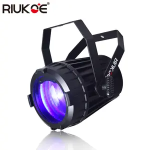 Kualitas Tinggi Cahaya Luar Ruangan Halus DMX Mini Zoom DMX COB 60W RGBW 4In1 Can Dj Par Led