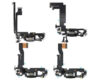 USB Charger Dock Connector flex For iPhone 12 12 pro 12 min 12 pro max USB Charger Dock Connector Flex Cable Charging with mic