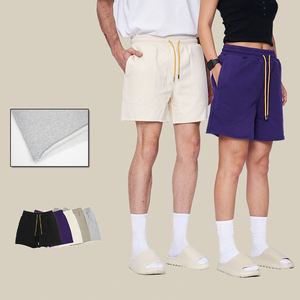 กางเกงขาสั้นผ้าฝ้ายโพลีเอสเตอร์สำหรับทั้งชายและหญิงสำหรับใส่วิ่งโลโก้ขนาด5นิ้วใส่ได้ทุกเพศสำหรับฤดูร้อน - Product Image 1