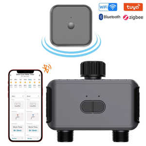 Válvula de Riego Inteligente para Jardín con Doble Tubo, Control Remoto por Aplicación, Doble Salida, Temporizador Inteligente para Riego de Plantas - Product Image 6