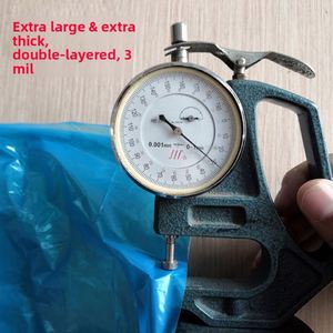 Portable Outdoor Dog Waste <b>Bags</b> Thickened Extra-Large Printed <b>PE</b> Material Poop-Disposal <b>Kit</b> - Product Image 2