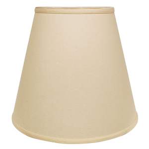 DB Extra Deep Empire Hardback Lampshade Beige Washer Fitter Slant para interior Rústico Minimalista Victoriano Costero Japonés Metal - Product Image 3