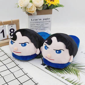 Zapatos de Algodón para Otoño e Invierno, Cálidos, de Alta Calidad, para Uso Diario y Viajes, con Diseño de Peluche de Dibujos Animados, <span class=keywords><strong>Marvel</strong></span>, Batman y Superman - Product Image 4