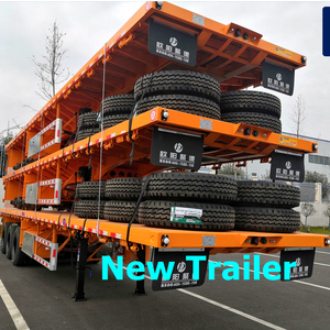 Sản phẩm mới 3 đơn vị <span class=keywords><strong>40ft</strong></span> <span class=keywords><strong>semitrailer</strong></span> phẳng 30ft <span class=keywords><strong>40ft</strong></span> 20ft xuất khẩu <span class=keywords><strong>container</strong></span> Giao thông vận tải với 12 Twist ổ khóa trên bán - Product Image 6