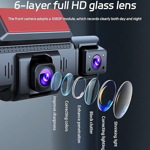 Dashcam Caméra Embarquée Voiture 1080P TotalCadeau Mini – Détection De Mouvement