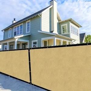 180g màn hình riêng tư hàng rào ban công bảo vệ gió <span class=keywords><strong>Net</strong></span> rào cản gió lưới màu be hàng rào màn hình riêng tư kính chắn gió - Product Image 3