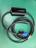Chargeur Ev Portable 7Kw pour la charge domestique de véhicule électrique avec connecteur NACS et prise EU 3 broches monophasé 32A pour tesla
