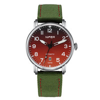 Montre mécanique élégante et moderne, montre mécanique de haute qualité avec mouvement fiable, fonction étanche, montre classique décontractée