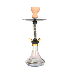 Nouveau design Hemu Smoke, taille moyenne, ensemble de chicha avec logo personnalisé - Product Image 4