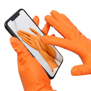 Tek kullanımlık nitril eldiven çiçek baskı kaymaz kavrama eldiven ev mutfak temizleme bulaşık pişirme gıda hazırlık günlük angarya - Product Image 5