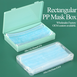 Organizador de Plástico Transparente Multiusos SUNSHING con Tapa Abatible, Cajas Rectangulares de Plástico para Joyería, Estuche para Lápices, Almacenamiento - Product Image 1