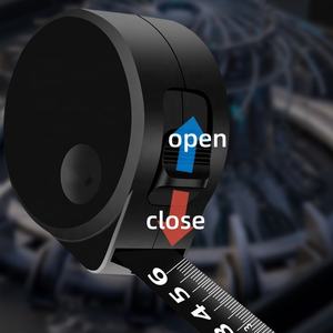 NUEVO 3M/5M/7,5/10M caja negra esencial para el hogar de alta precisión cinta métrica de acero - Product Image 4