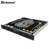 Amplificateur d'amplificateur numérique professionnel 1U Power Super Bass Combo Stage Sound 2Ch X 8500W Dj Class D