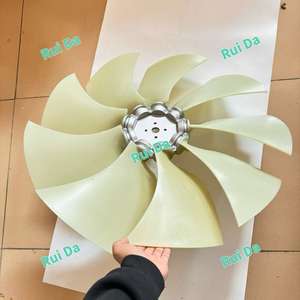 Pale de <span class=keywords><strong>ventilateur</strong></span> en aluminium Luxord 360 <span class=keywords><strong>Z750</strong></span>-25.4-60-9 pour pièces d'excavatrices, machines de construction - Product Image 2