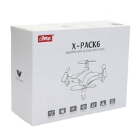 Mini drones de poche RC 2,4 GHz 4 canaux avec caméra