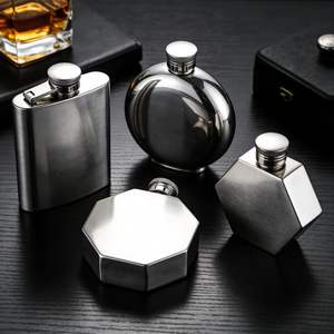 Servicio de Mecanizado Personalizado CNC por Electroerosión por Hilo y Brochado, Petaca de Acero Inoxidable a Prueba de Fugas para Whisky al Aire Libre - Product Image 2