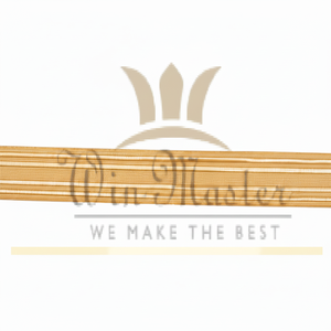 ชุดยูนิฟอร์มผ้าลายแจ็คการ์ดสีทองไมลาร์ประดับลูกไม้ถักเปียตัดเป็นเส้นลวดหรือทองแท่งริบบิ้น tresee ผลิตจากโลหะ - Product Image 1