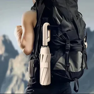 Parapluie automatique pliant coupe-vent fort 192 boucle de quille parapluie parasol hommes parapluie pluie grand Parasol pour femmes - Product Image 3