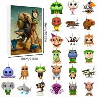 Vente en gros, très demandé : Figurine de jouet Brainrot Blind Box, Boîte mystère, Peluche courte, Pour les 8-13 ans