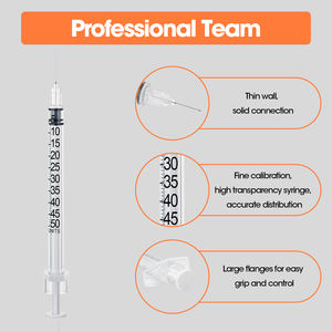 เข็มฉีดยาอินซูลินแบบใช้แล้วทิ้งขนาด 0.5 มล./1 มล. สำหรับสัตว์ - Product Image 3