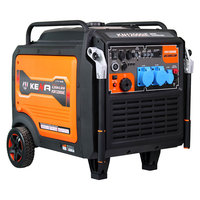 Générateur Inverter Bi-énergie GPL/GNC 2KW-8KW, Démarrage à Distance Silencieux Portable, Option Essence Personnalisable pour Usage Domestique