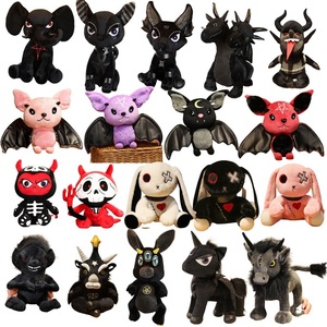 Nouvel Arrivage Transfrontalier : Poupée Gothique Créative en Coton PP, Thème Sombre, Anti-stress, Style Streetwear, <span class=keywords><strong>Jouet</strong></span> en Peluche pour Halloween - Product Image 2