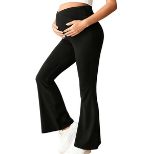 <span class=keywords><strong>Jeans</strong></span> Premaman Comodi e Casual <span class=keywords><strong>a</strong></span> Vita Alta Elasticizzati con Gamba Svasata, Effetto Push-Up e Lunghezza Extra - Product Image 3