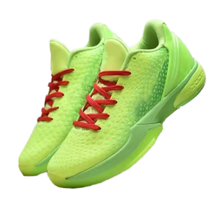 2025 nueva llegada de los hombres de alta calidad 6s zapatos de baloncesto tendencia de moda <span class=keywords><strong>Zapatillas</strong></span> de deporte de cuero genuino antideslizante con cordones Cierre de malla - Product Image 4