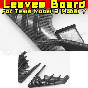 Accessoires extérieurs pour Tesla Model 3 Model Y : Garniture de sortie d'air latérale, Grille d'admission d'air, Garniture de ventilation, Kit carrosserie inférieur - Product Image 2