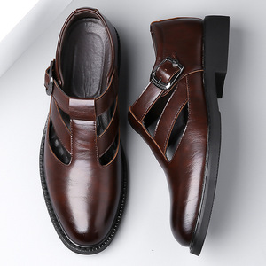 Zapatos Planos Mary Jane de Cuero Negro con Cierre de Hebilla, Zapatos de Vestir para Mujer para el Trabajo y la Oficina - Product Image 4