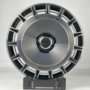 Llantas forjadas Bku 5x112, ruedas de 19-24 pulgadas, cubierta flotante personalizada, rueda de aleación para <span class=keywords><strong>Mercedes</strong></span> <span class=keywords><strong>Maybach</strong></span> W222 W223 S480 S580 <span class=keywords><strong>S600</strong></span> S680 SL <span class=keywords><strong>GLS</strong></span> - Product Image 4